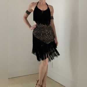Latin / Rhythm Dress for Ballroom Dance Dancesport Competition or Showcase